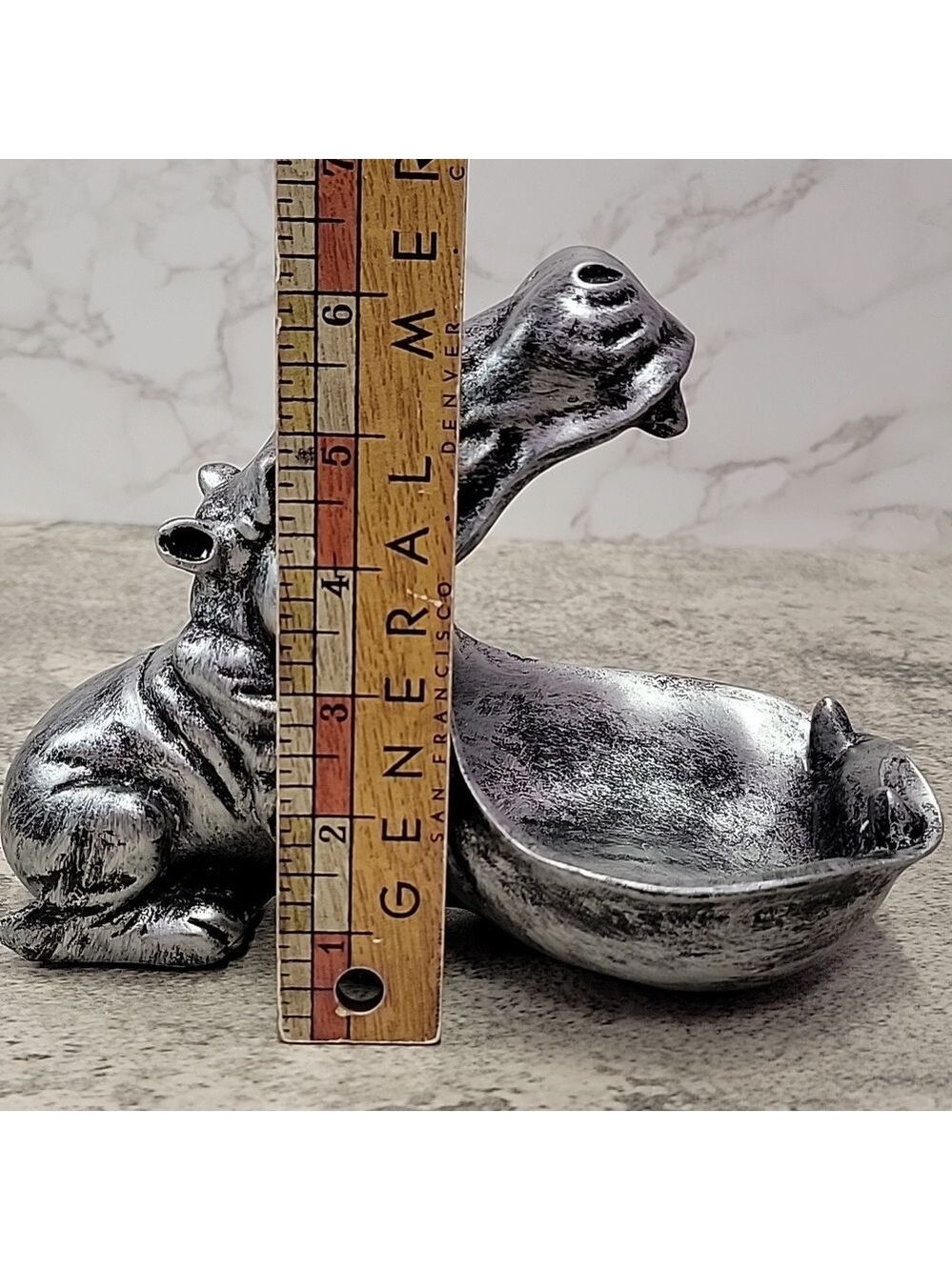 Whimsical Hippo (Hippopotamus) Candy Dish – Fun & Functional Catchall - Picture 8 of 9
